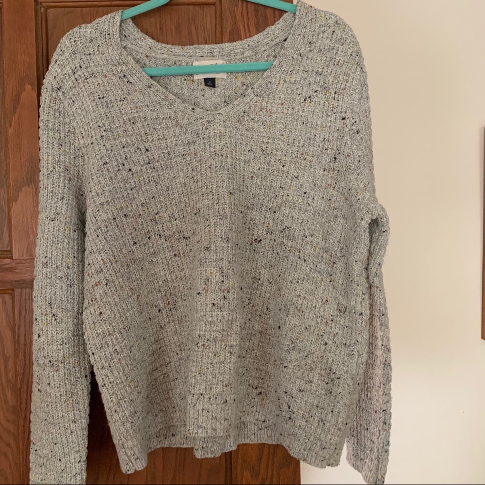 Grey Multi Sweater